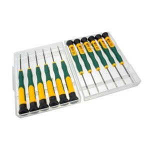 Kit com 12 chaves profissionais de precisão
