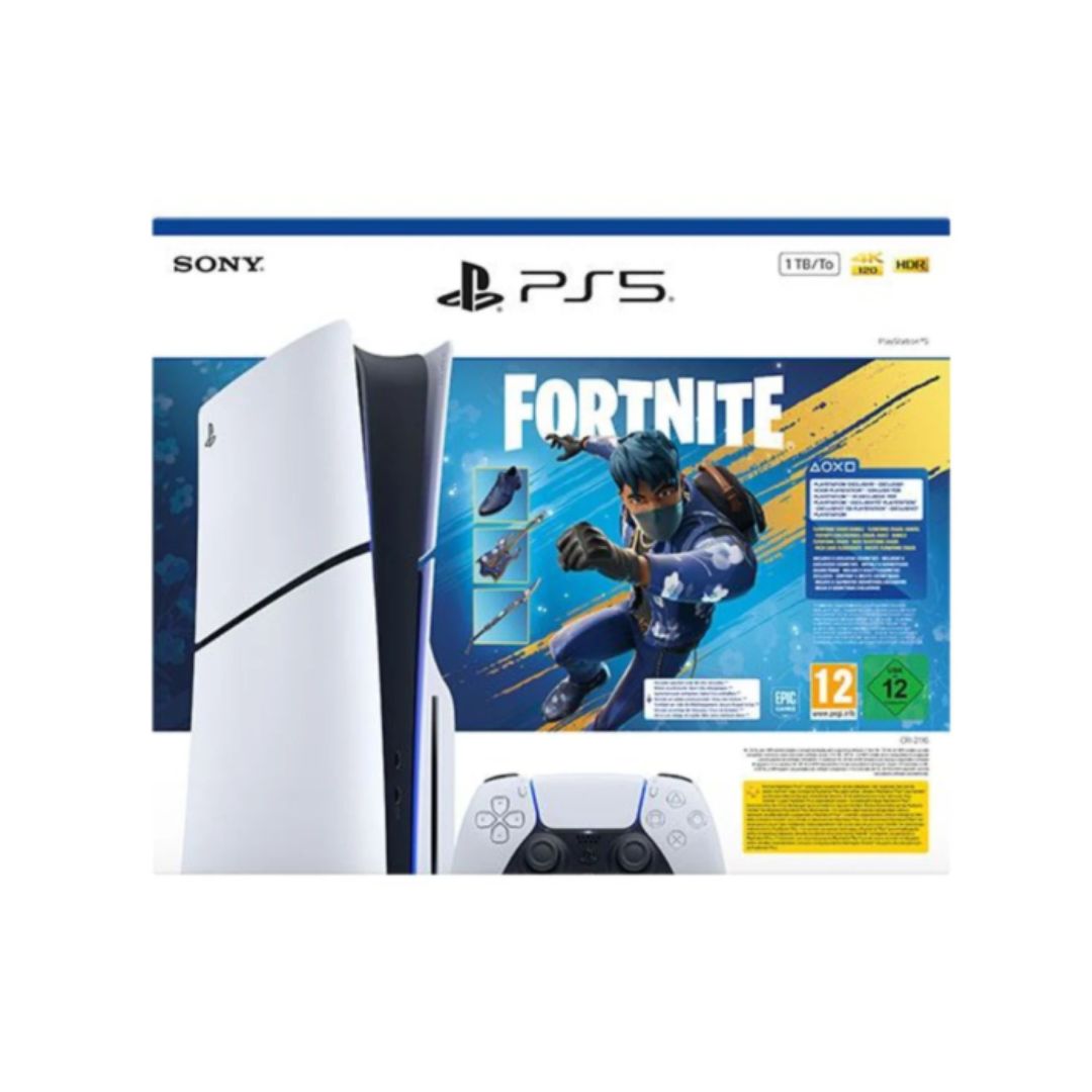 Playstation 5 Slim Standard Edition 1TB SSD + Fortnite